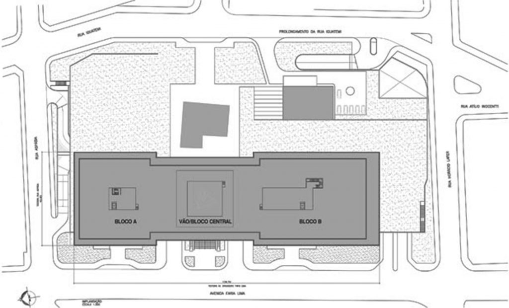 Fig. 9 a 11. Desenho do projeto do centro comercial, aprovado pelo Conpresp, através do processo 2009-0.143.969-6 (fonte: Site SkyscraperCity: Acesso em 25/11/2016).